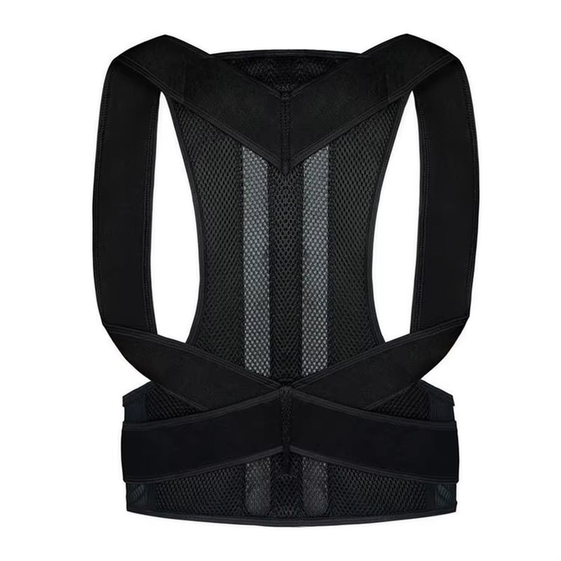 Male Female Adjustable Posture Corrector Corset Back Brace Belt Lumbar Support Straight Corrector Breathable Back Support S-XXXL