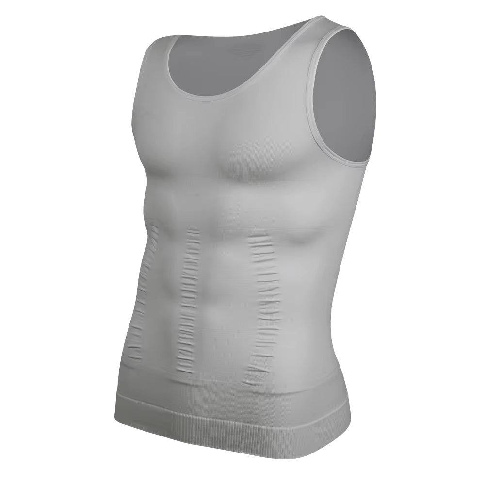 Men Compression Shirt for Body Shaper Slimming Vest Tight Tummy Underwear Tank Top