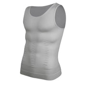 Men Compression Shirt for Body Shaper Slimming Vest Tight Tummy Underwear Tank Top