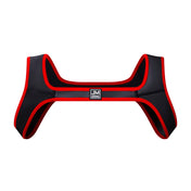 Neoprene Mens Body Chest Harness Lingerie Sexy Shoulder Bondage Straps Gay Clubwear Male Protective Gear Support Sexy Tank Top