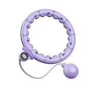 Smart adjustable fitness hoop