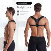 Adjustable back posture correction belt