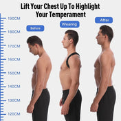 Adjustable back shoulder posture corrector