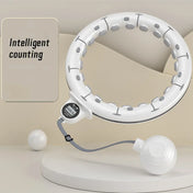 Smart adjustable fitness hoop