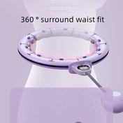 Smart adjustable fitness hoop