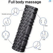 Foam Roller, EVA Muscle Roller for Yoga Pilates Back Exercise Physical Therapy 30 X 8 Cm
