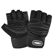 Workout Gloves for Men Women Half Finger Glove with Wrist Wrap for Sport Weight Lifting Training Bicycle Motorcyclist Gym Glove
