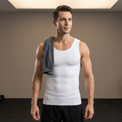 Men compression slimming tank top