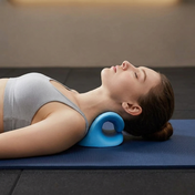 Neck stretcher cervical traction device