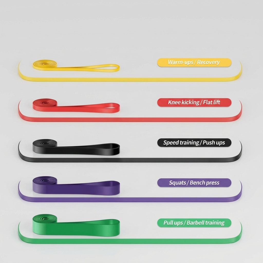 Pull-up assistance resistance bands set - product view