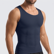 Men compression slimming tank top - product view