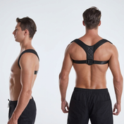 Adjustable back posture correction belt - product view