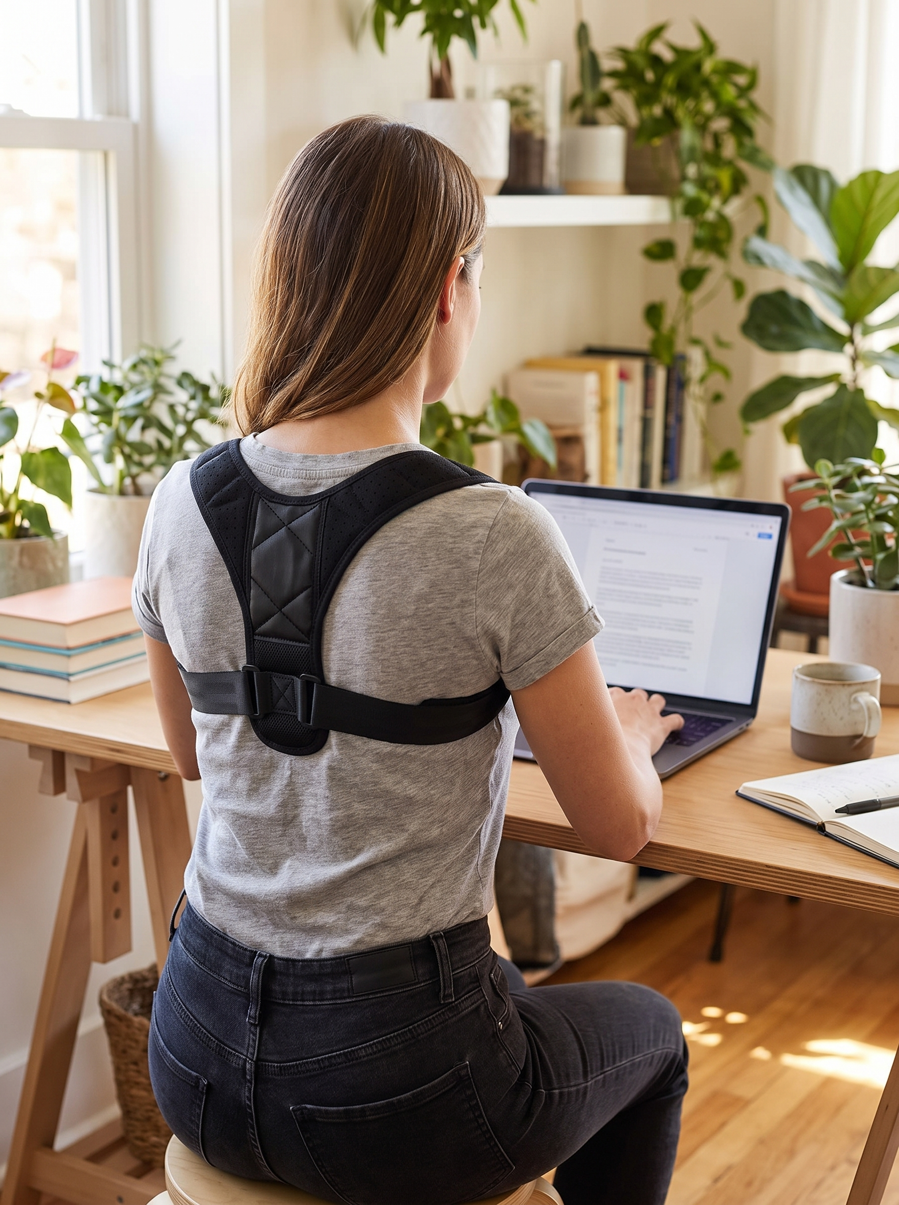 AlignRight Adjustable Posture Belt, Your Fit, Your Tension