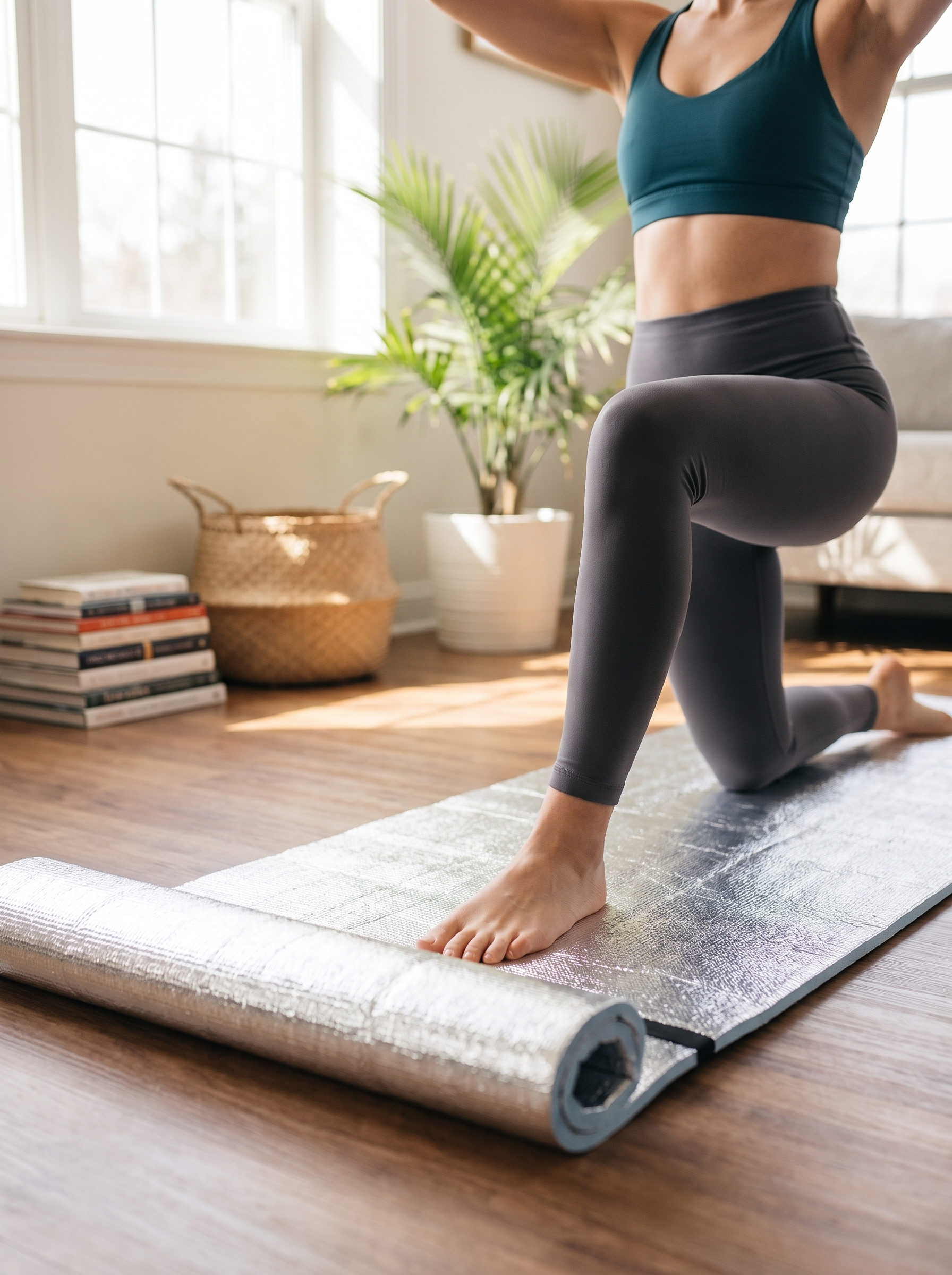 TrailFlex 6mm EVA Yoga Mat, Cushion That Protects Your Joints