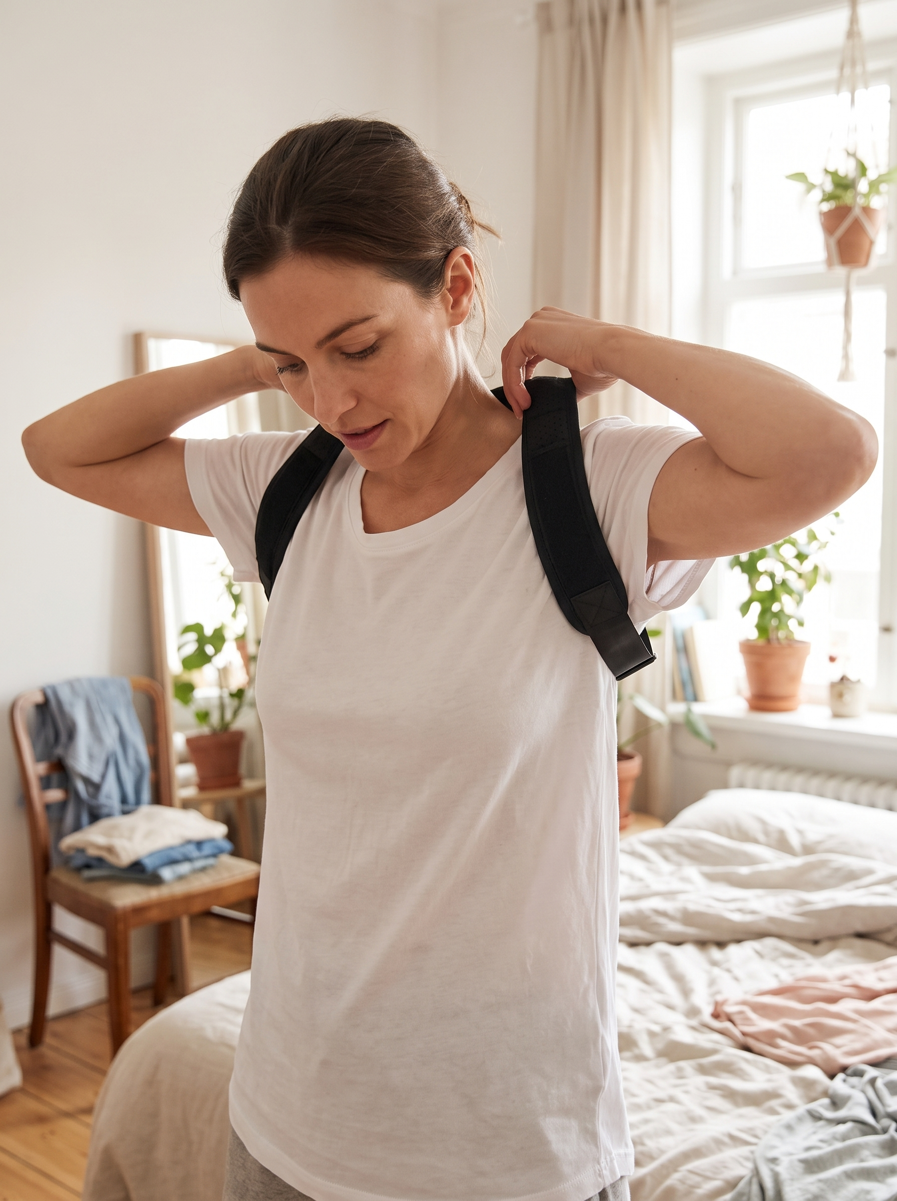 AlignRight Adjustable Posture Belt, Slips On in Seconds