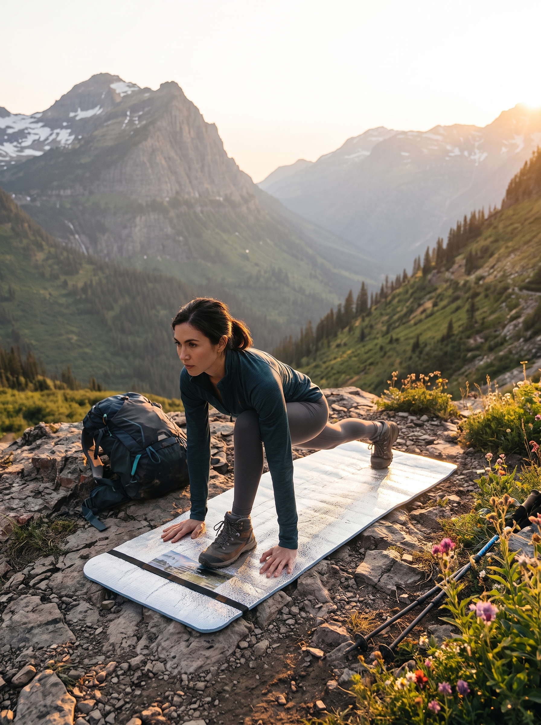 TrailFlex 6mm EVA Yoga Mat, Light Enough for Every Adventure