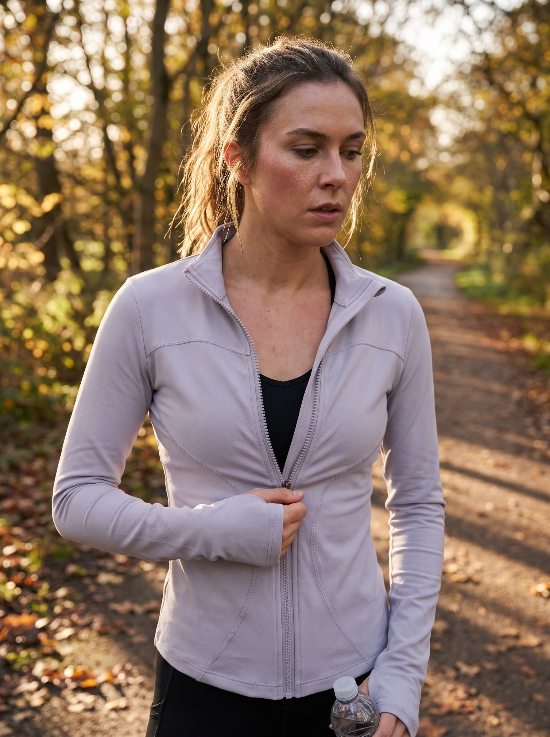 StrideZip Women's Running Jacket, Adapts as You Heat Up