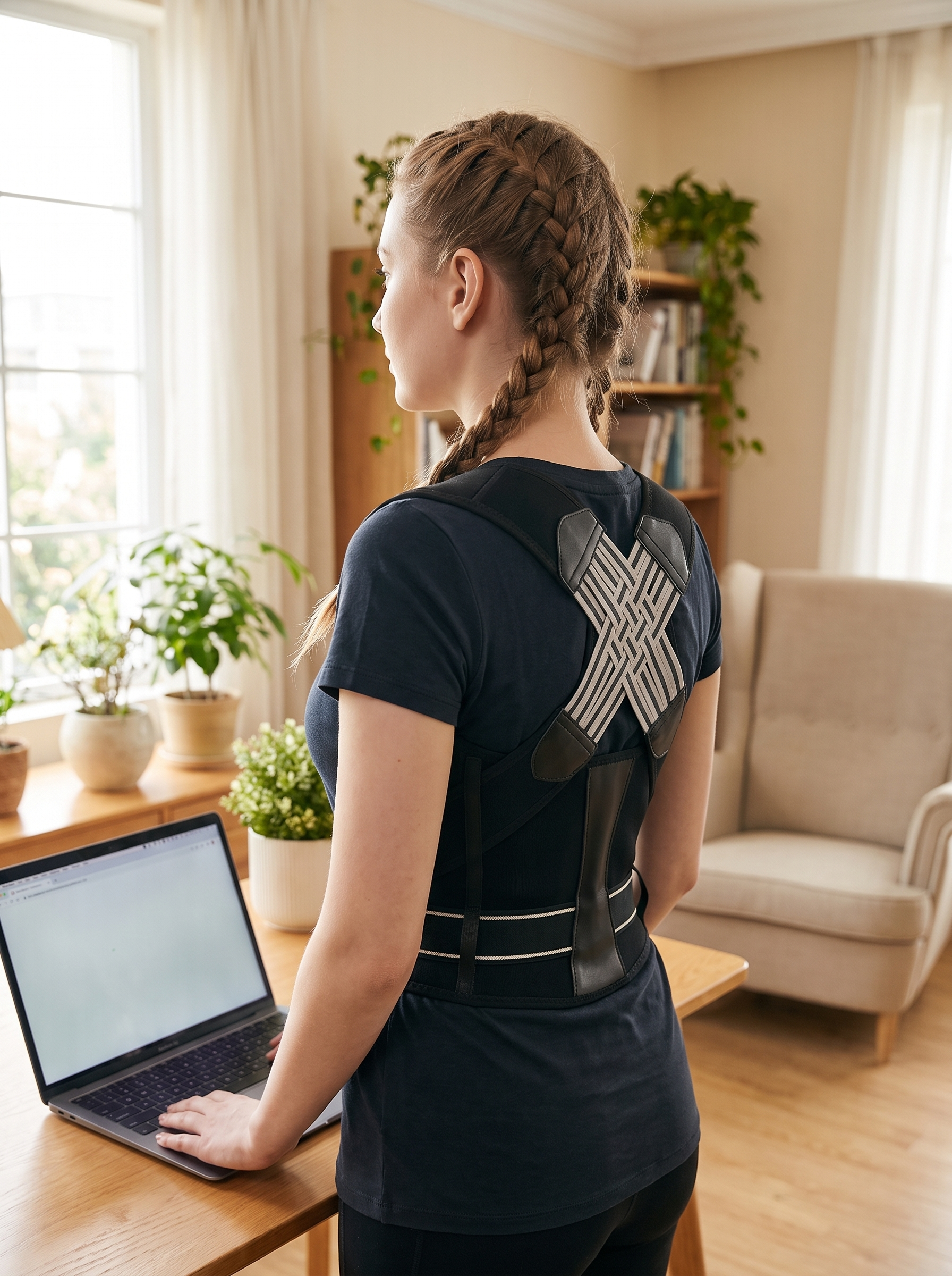DualSupport Back & Shoulder Posture Corrector, A Daily Reminder to Stand Tall